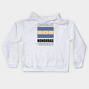 Flag of Honduras Kids Hoodie